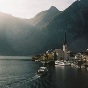 Hallstatt on analogue photo Hallstatt on analogue photo